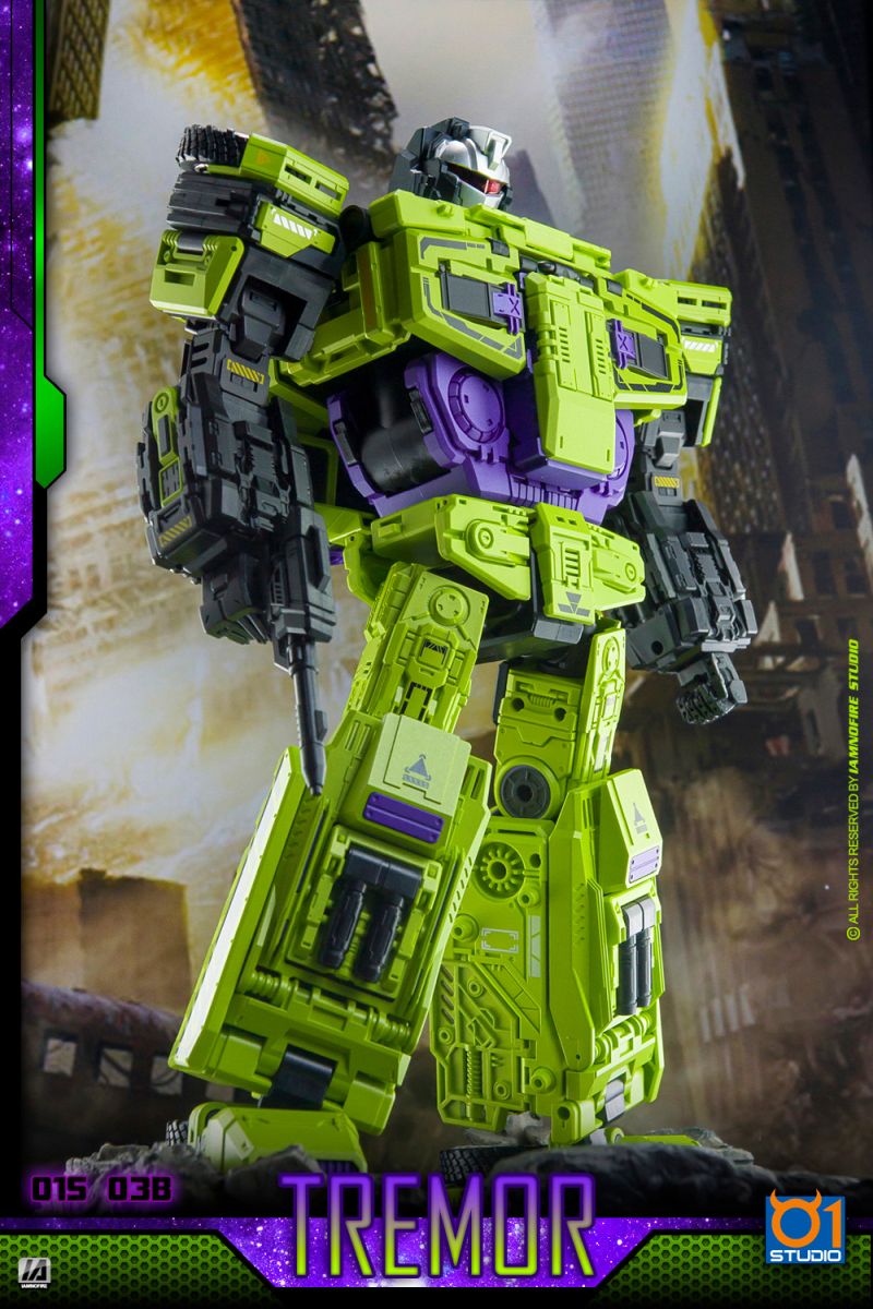 01S03B Tremor (MP Long Haul) In-Hand Images of 01 Studio